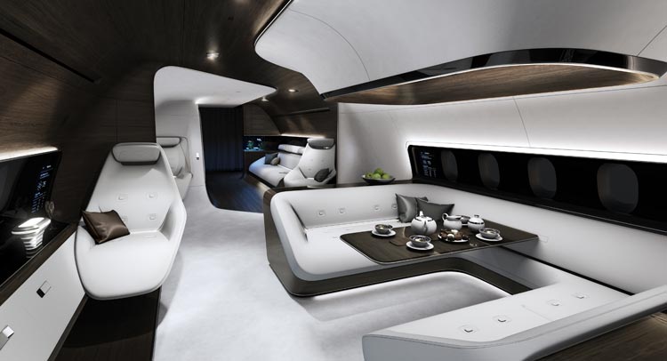  Mercedes-Benz Style Is Now Designing VIP Aircraft Cabins Too
