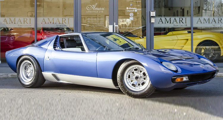 Now’s Your Chance To Buy Rod Stewart’s Lamborghini Miura – Just Bring Plenty Of Cash