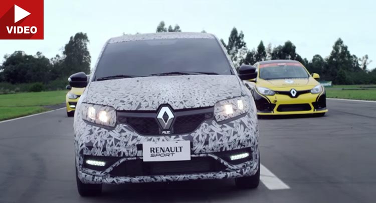  Renault Sandero RS Has First Public Track Outing in Brazil
