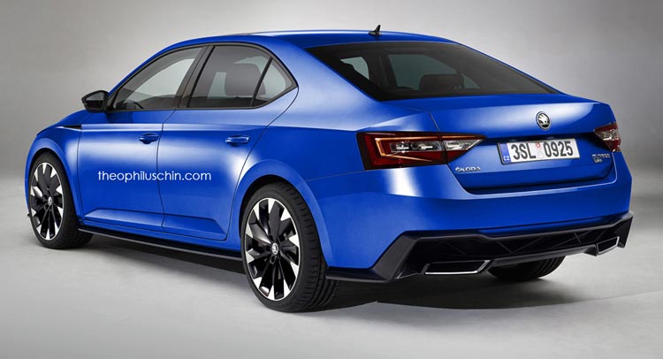  Fresh And Hotter Attempt At Unlikely Skoda Superb RS