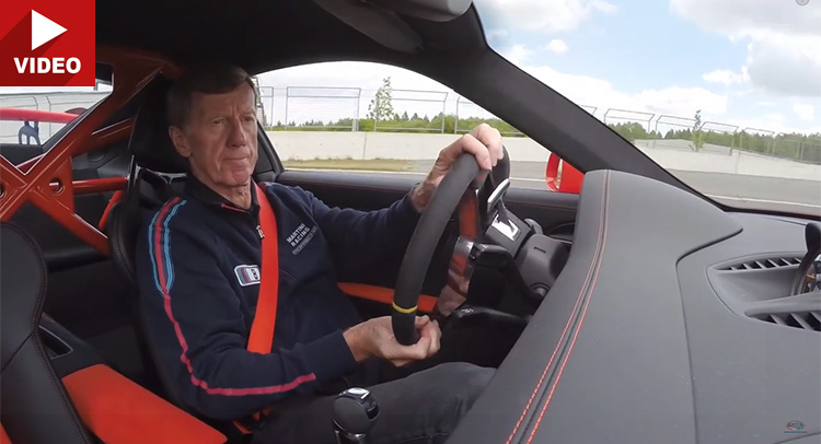  Walter Rohrl At 68 Can Still Make A Porsche GT3 Submissive As A Trained Dog
