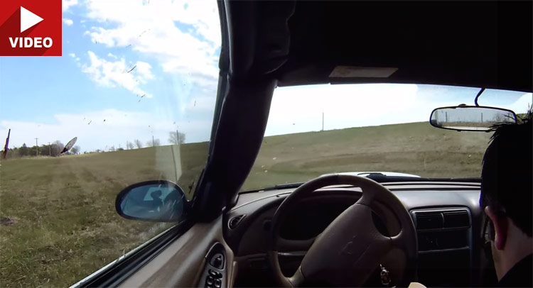  Mustang Driver Allegedly Films Himself Passing Out On The Wheel And Going Off The Road