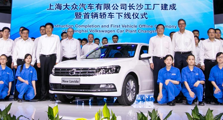 VW Group Inaugurates New Plant In China For VW And Skoda Vehicles