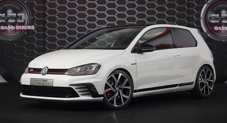  VW Details Golf GTI Clubsport, Releases New Photos From Wörthersee