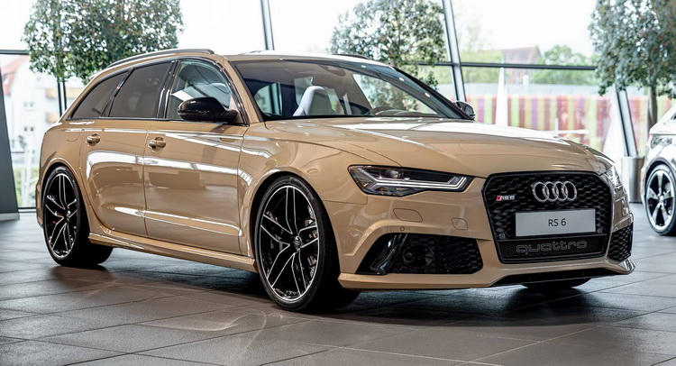  This ‘Mocha Latte’ Audi RS6 Exclusive Is Both Elegant and Dramatic