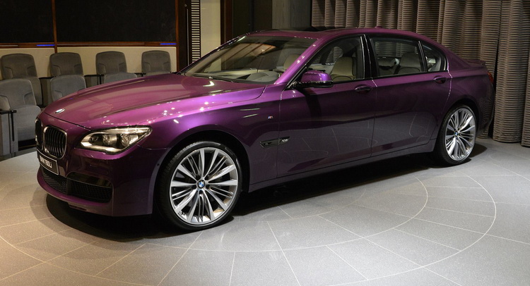  BMW Abu Dhabi Shows Off Twilight Purple 760Li Individual