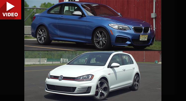  National Rivalry: BMW M235i Tries VW Golf GTI On For Size