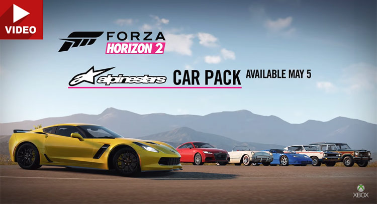  Alpinestars Car Pack Brings Corvette Z06 To Forza Horizon 2