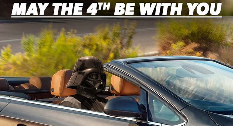  Holden Celebrated ‘Star Wars Day’ By Providing Transportation For The Sith Lord