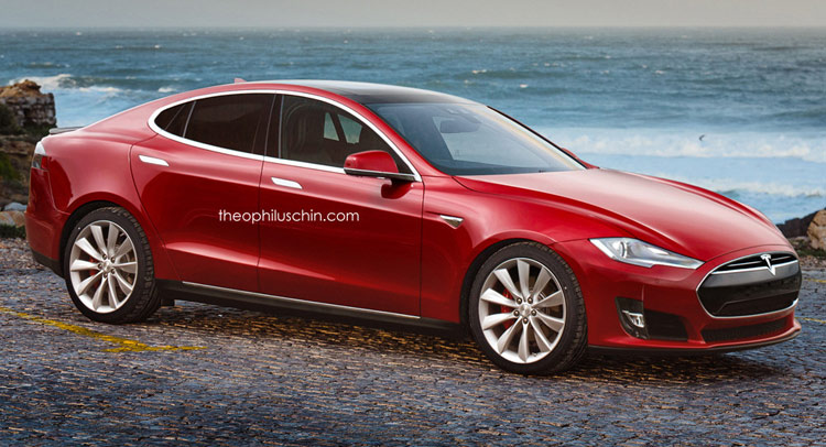  Yet Another Stab At Imagining A Smaller Tesla Sedan To Rival BMW’s 3 And Jaguar’s XE