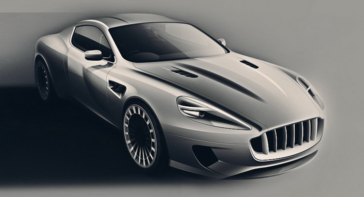  First Official Sketches Of Kahn’s Retro Classic Vengeance V12 Coupe