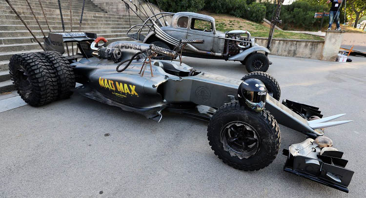  Lotus Promotes New Mad Max Movie With Radical F1 Car