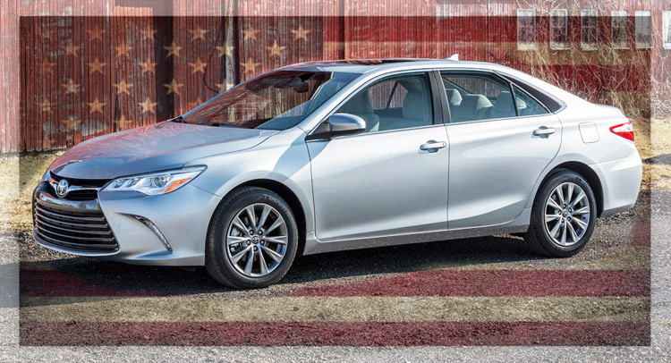  The 2015 Toyota Camry Is The Most American-Made Car