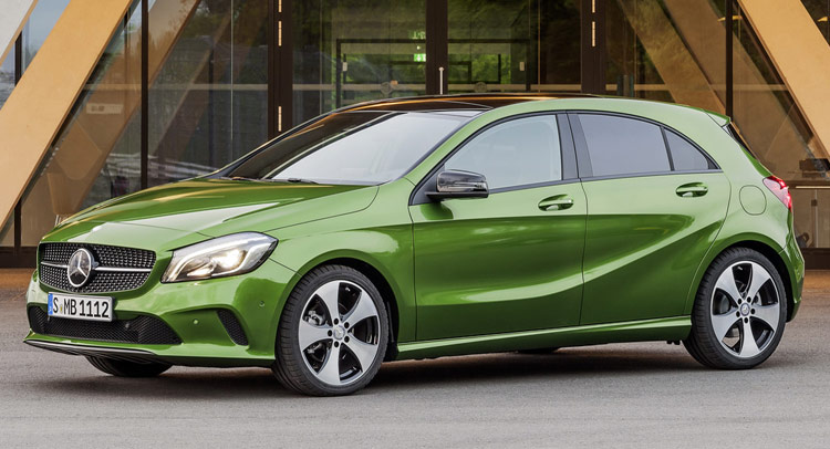  2016 Mercedes A-Class Receives Subtle Makeover, New Super-Efficient Diesel [52 Pics]
