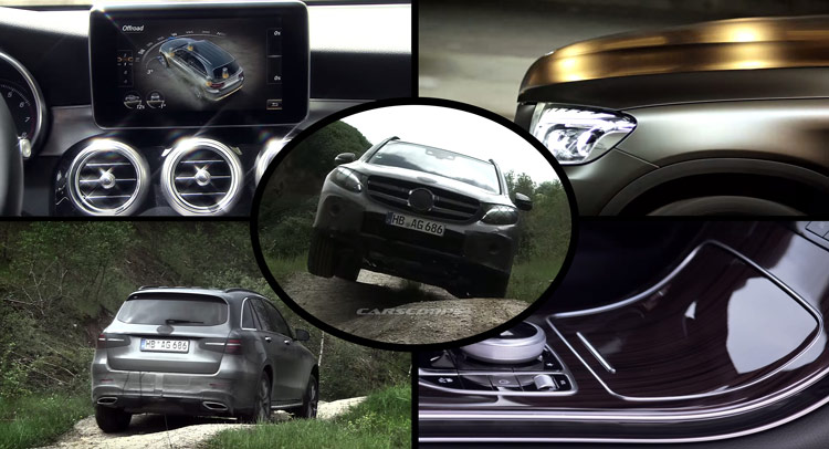  Mercedes Shows More Of New GLC In New Teaser