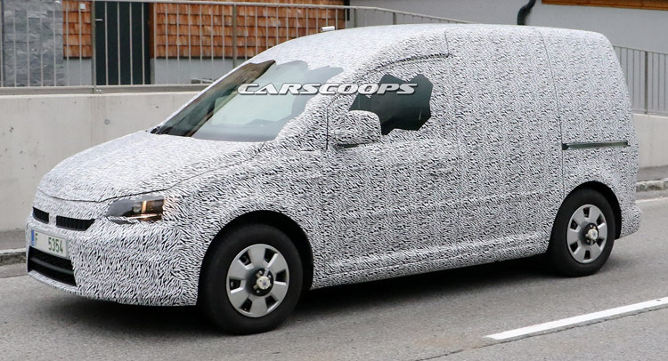  Spied: Second-Gen Skoda Roomster Demoted To A Rebadged VW Caddy