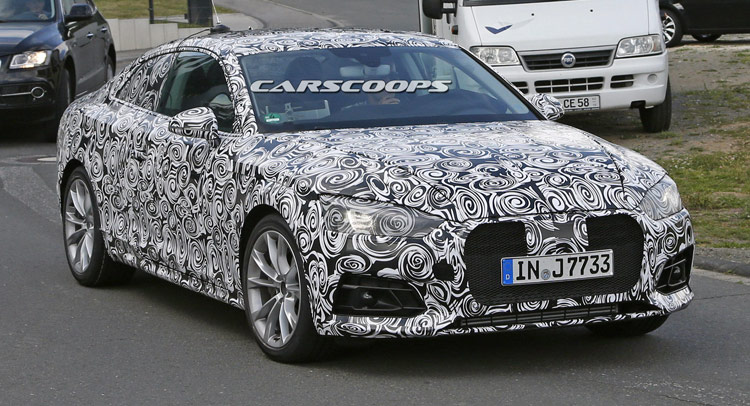  Scoop: This Is Audi’s All-New 2017 A5 Coupe!