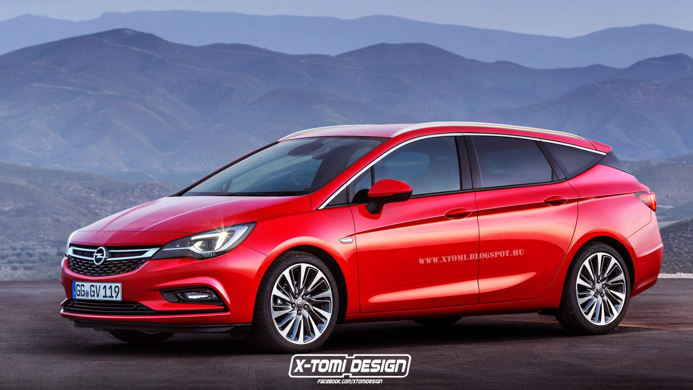 Kano Speciaal sociaal All-New Opel Astra Rendered As GTC & Sports Tourer | Carscoops