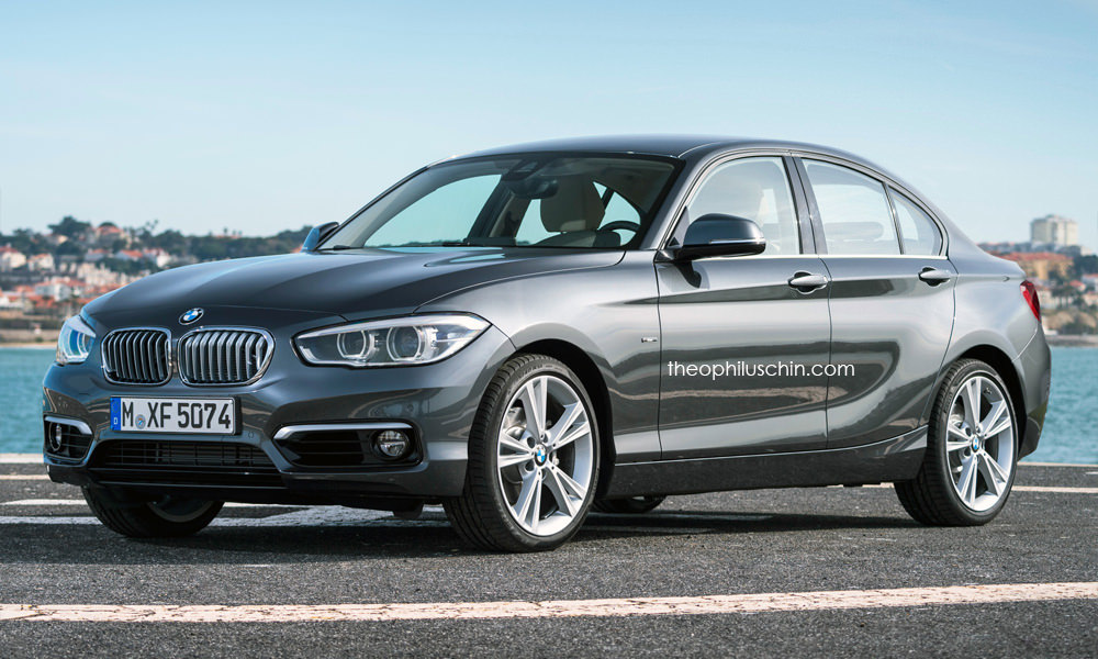 New BMW 1-Series Rendering Doesn't Break Mold |