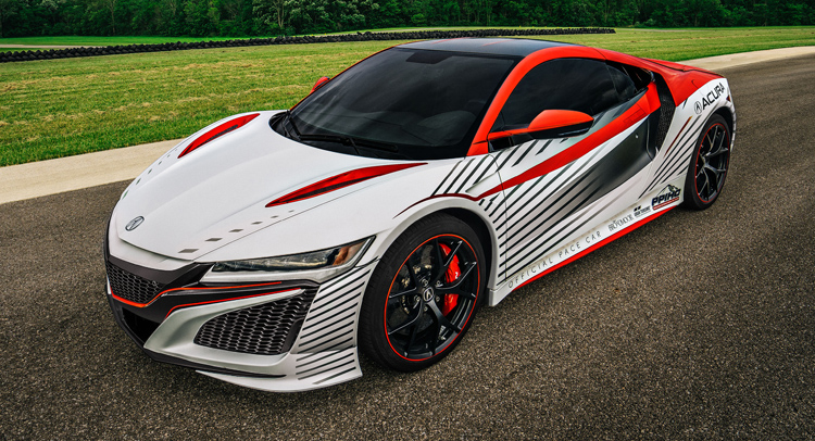  All-New Acura NSX Dresses As Pace Car For 2015 Pikes Peak