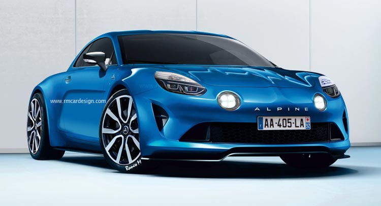  Upcoming Alpine Sports Car Rendered In Production Specification