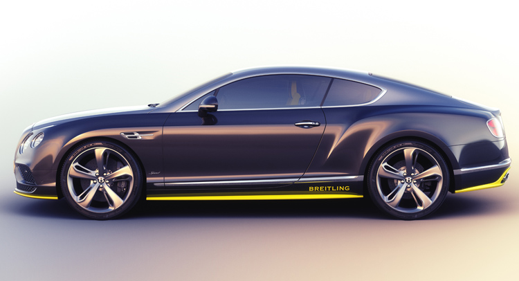  Bentley Will Build Seven Continental GT Speeds Inspired By Breitling Jets