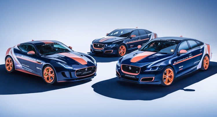  Jaguar Converts Two XJRs Into Rapid Response Vehicles For Bloodhound SSC [w/Video]