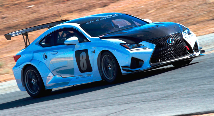  Lexus Entering Pikes Peak With All-New RC F GT Concept