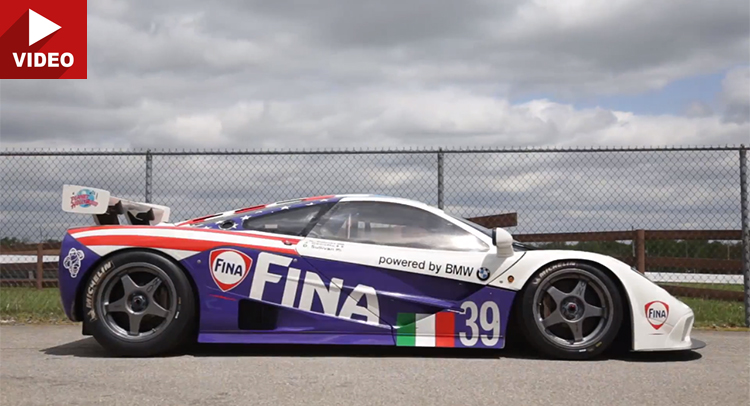  BMW And Bill Auberlen Take A McLaren F1 GTR Out For A Spin