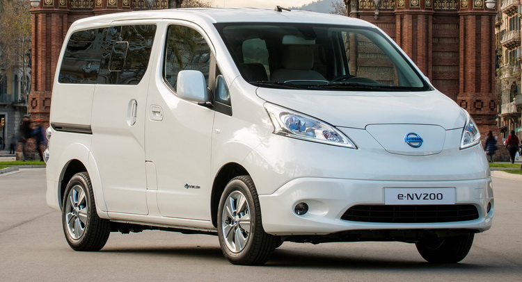  Seven-Seat All-Electric Nissan e-NV200 Launched In The UK