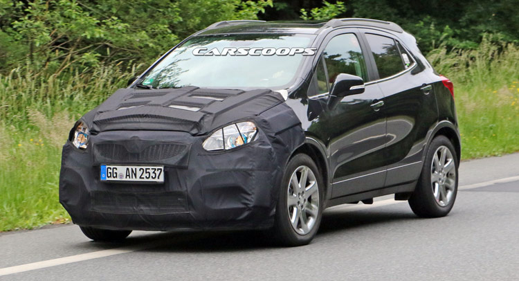  We Spied GM Testing Facelifted Buick Encore And Opel / Vauxhall Mokka
