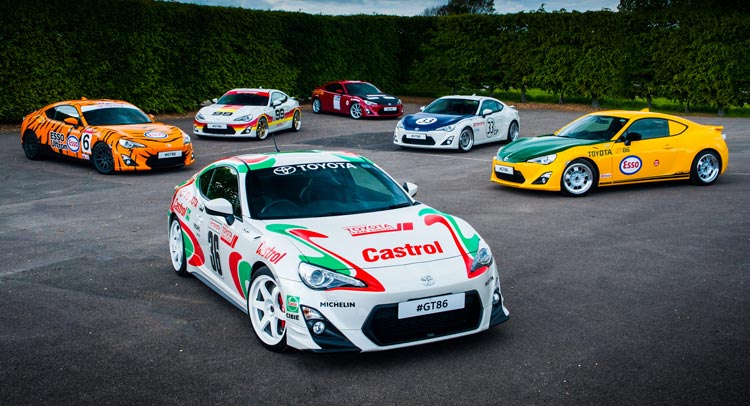  Toyota Pays Tribute To Past Race And Rally Cars With GT86 Liveries [39 Photos]