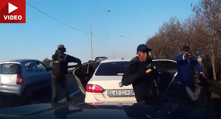  Watch Armed Men Hijack A Car In South Africa