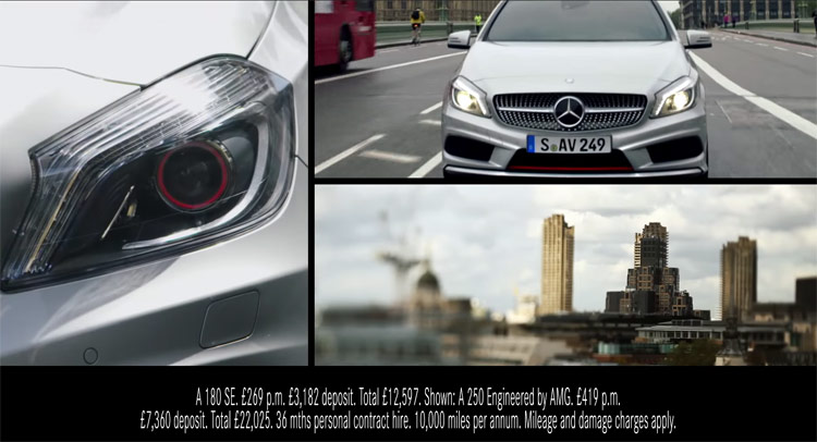  Latest A-Class Spot From Mercedes UK Is Painfully Unremarkable