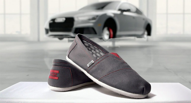  Get A Pair Of Special Edition Toms Shoes With Each Audi This Summer