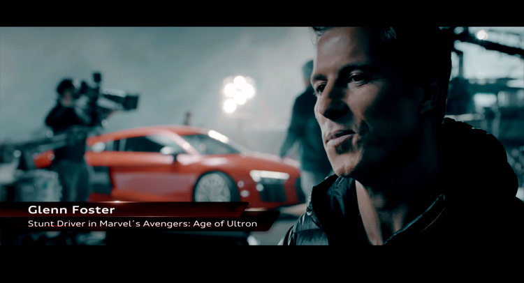  Marvel’s Avengers: Age Of Ultron Stuntman Talks About New Audi R8 V10 Plus