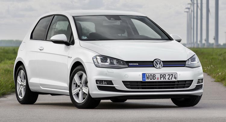  VW Golf TSI BlueMotion Is The Most Economical Gasoline-Powered Golf Ever