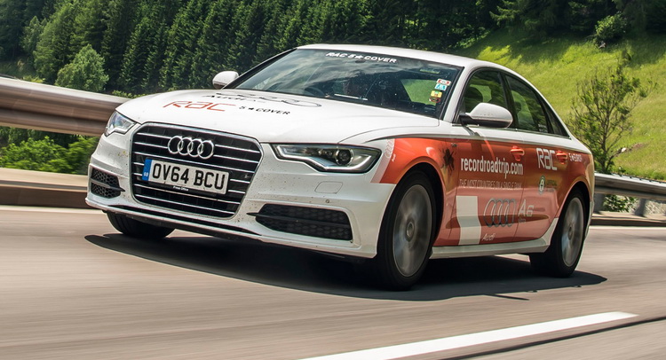  Audi A6 TDI Ultra Travels To 14 Countries Without Refueling, Sets World Record