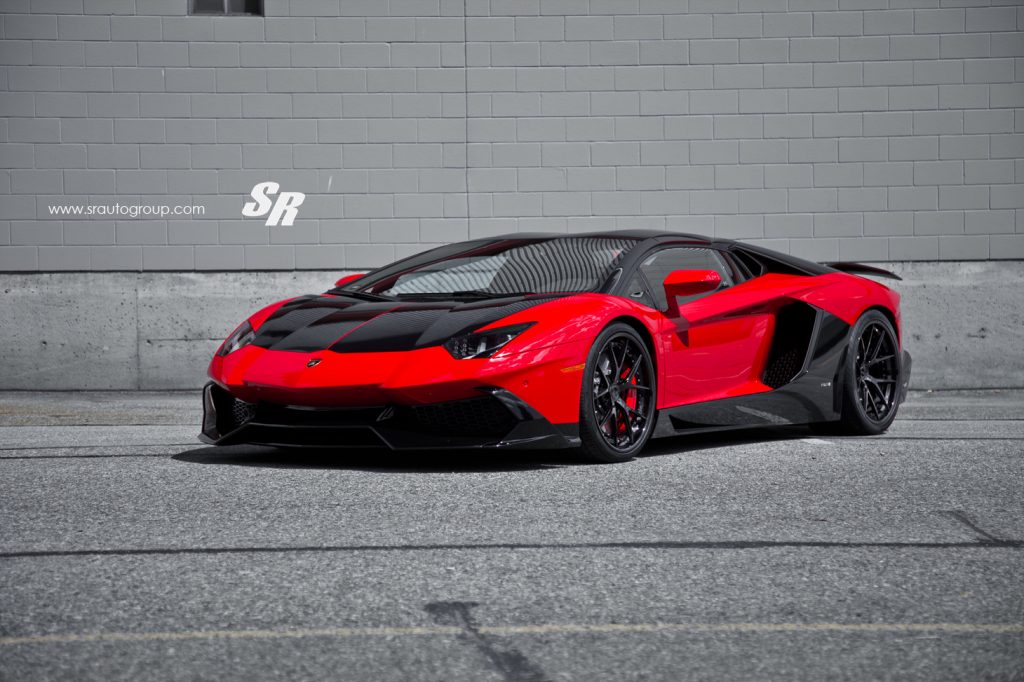 SR Lamborghini Aventador With Custom Paint Job And Awesome PUR Rims |  Carscoops