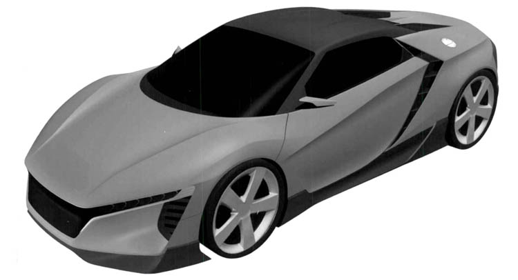  Do These Honda Patent Images Preview A Small NSX?