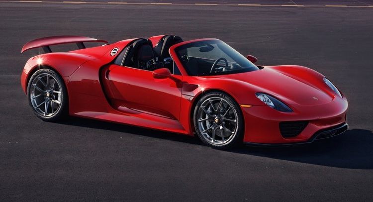 This Red Porsche 918 Spyder Is As Beautiful As A Sunset