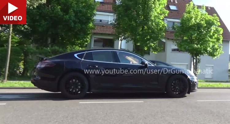  All-New Porsche Panamera Mk2 Drives By With Minimal Camo