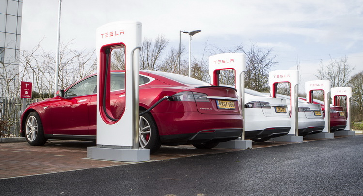  Tesla Adds More Supercharger Stations To The UK Network