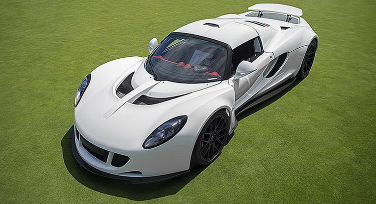  The Only White Hennessey Venom GT In The US Goes To Auction