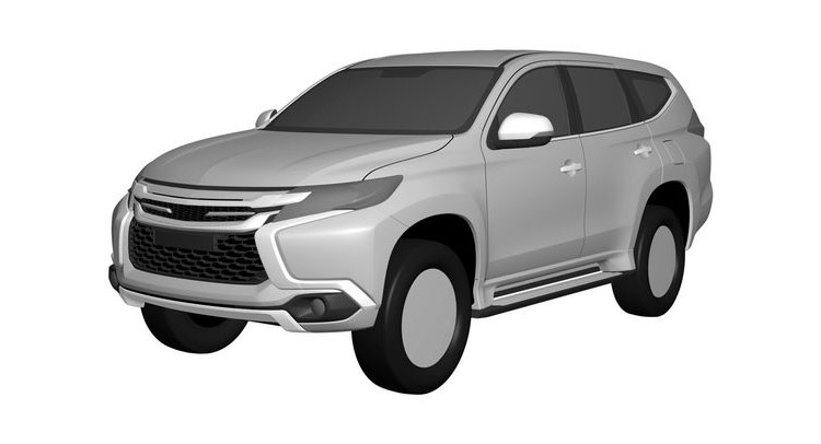  Leaked Patent Drawings Show All-New Mitsubishi Pajero Sport
