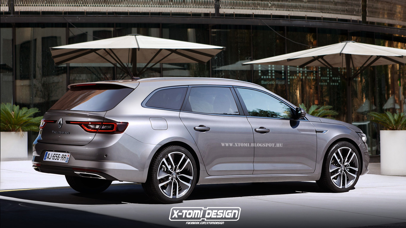 Here's a Renault Talisman Grand Tour For Your Family Vacation