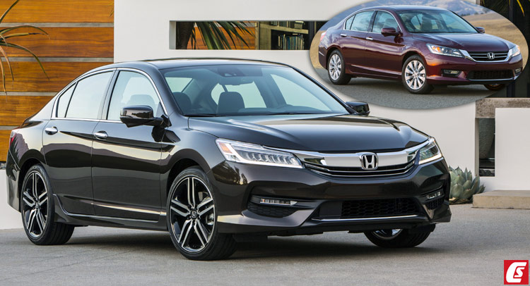  Honda Debuts 2016 Accord Facelift, We Visually Compare It With The 2015MY