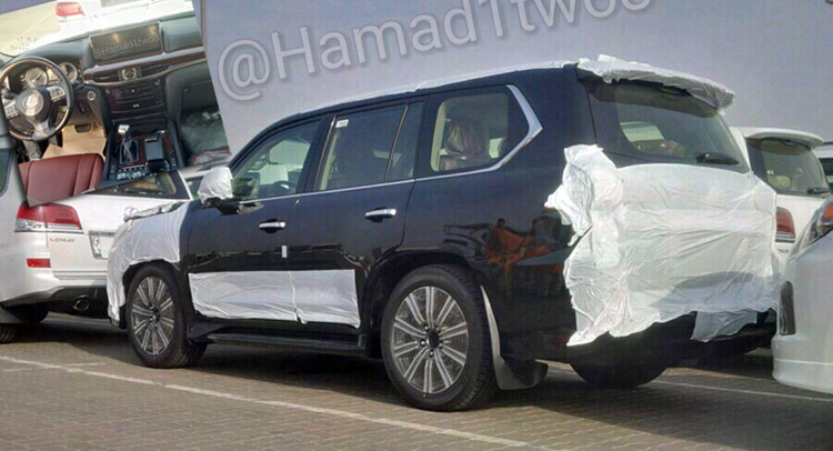  New 2016 Lexus LX Photos Reveal Updated Profile And Interior