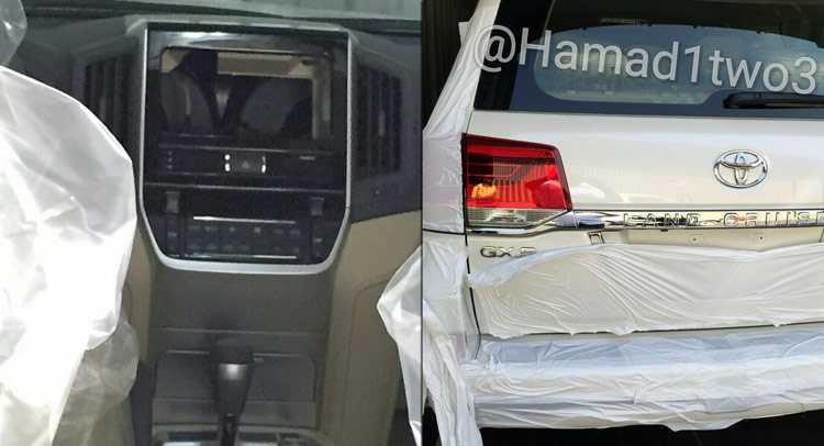 Restyled 2016 Toyota Land Cruiser Shows Its Tail And Interior