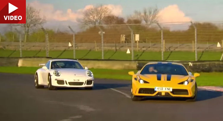  Track Battle Between 458 Speciale And 911 GT3 Brings Up An Interesting Debate